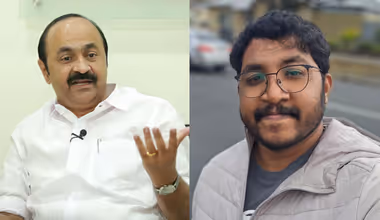 'സാറെന്നോ, മുഖ്യമന്ത്രി'യെന്നോ പറഞ്ഞില്ല, വിഡി സതീശൻ എന്ന് വിളിച്ചതിൽ മിമിക്രി താരം മഹേഷ് കുഞ്ഞുമോനെതിരെ സൈബറാക്രമണം; പ്രതികരിച്ച് താരം