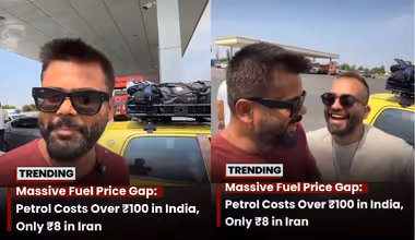 33 Litres of Petrol For Just Rs 270 In Iran! Viral Video Leaves Indians Stunned (WATCH)