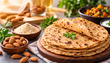 Almond Roti : பாதாம் மாவுல சப்பாத்தி சாப்பிட்டு இருக்கீங்களா? சாப்பிட்டா அப்புறம் விட மாட்டீங்க!