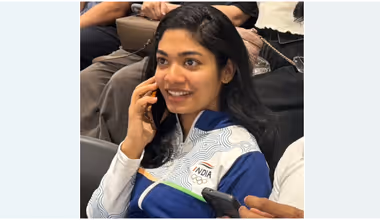 ഏഷ്യൻ ഗെയിംസിൽ മലയാളിക്ക് ചരിത്ര മെഡൽ; ഷൂട്ടിംഗിൽ വിദർശ കെ വിനോദിന് വെള്ളി