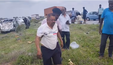 Car Flips After Crashing Into Divider On Chennai-Bengaluru Expressway, 4 Killed, 1 Critical
