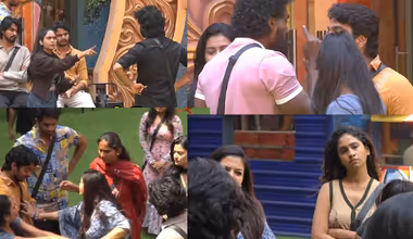 Bigg Boss Telugu 10: రోహిత్ రొట్టగ్యాంగ్, నోరు జారిన త్రిగుణ్, షాలినీ వర్సెస్ నీతూ, ఆరో వారం నామినేషన్స్లో పీక్స్కి చేరిన రచ్చ..