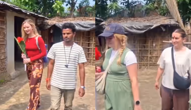Love Knows No Borders: Russian Girl Travels to Bihar to Marry Her Hometown Beau Rahul Yadav (WATCH)