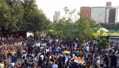 Delhi Protests: 'লহরা দো তেরঙ্গা' মিছিলে ধুন্ধুমার, দিল্লিতে আটক ১৫০ বিক্ষোভকারী