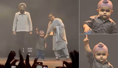 Sidhu Moosewala's Toddler Brother Makes Gun Gestures At Concert, Parents Face Complaint