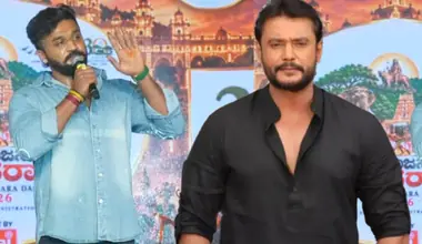 'ಯಾವ ನಾಯಿ-ನರಿಗಳು ಕುತಂತ್ರ ಮಾಡಿದ್ರೂ ಡಿ ಬಾಸ್ನ ಏನೂ ಮಾಡೋಕಾಗಲ್ಲ, ಹೊರಗೆ ಬಂದೇ ಬರ್ತಾರೆ': ನಟ ಧನ್ವೀರ್!