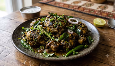 Green Chilli Chicken Fry : பச்சை மிளகாய் கோழி வறுவல்.. மணமும் சுவையும் அள்ளும் அசத்தலான ரெசிபி!