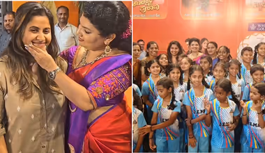 ಶಿಕ್ಷಕಿ ವಂದನಾ ರೈ ಅವರನ್ನು ನೋಡಿ ಕಾರಿಂದಿಳಿದು ಬಂದ ಅನುಶ್ರೀ: ನಿರೂಪಕಿಯ ಸರಳತೆಗೆ ಮತ್ತೆ ಫಿದಾ ಆದ ಕನ್ನಡಿಗರು