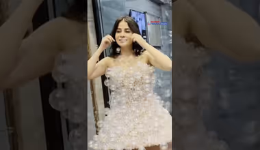 Urfi Javed’s ‘Bubble Girl’ Look Goes Viral | Fans Love Her Creative Style | Asianet News Telugu