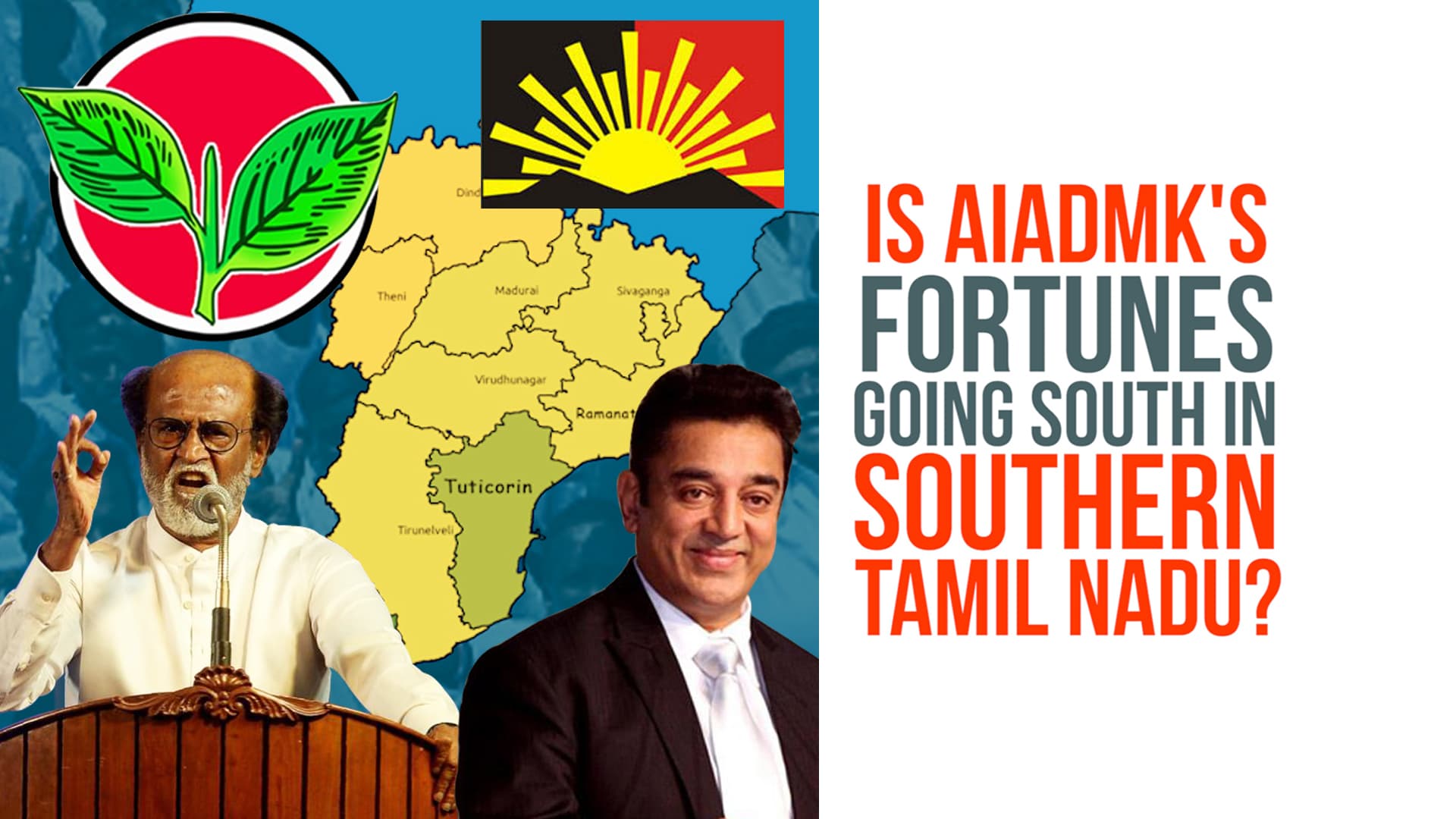 Is AIADMK's vote share going down south in Tamil Nadu?