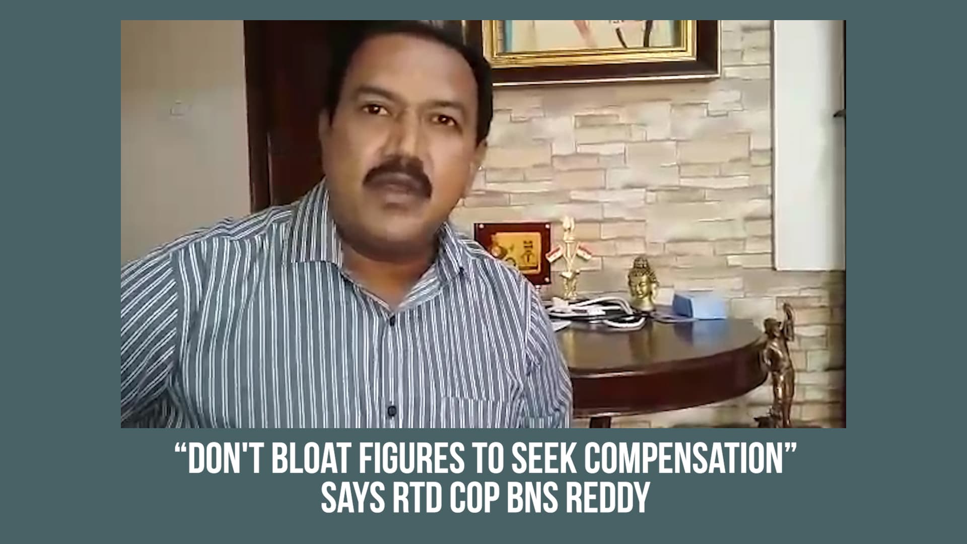 Kodagu floods: ‘Don't bloat figures to seek compensation, first do your bit,' Rtd cop BNS Reddy tells Ktaka govt