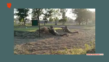 स्नाइपर और बैट हमलों का माकूल जवाब देने के गुर सीख रहे बीएसएफ के जवान