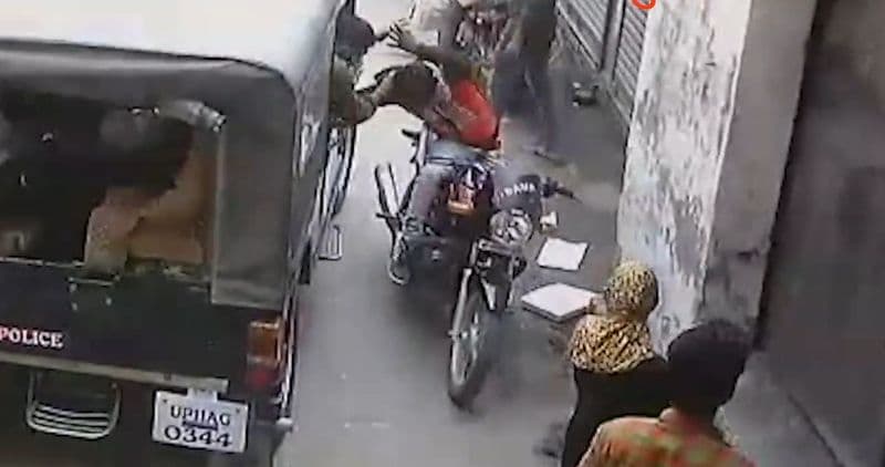यूपी पुलिस की दादागीरी