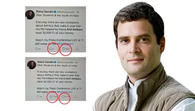 राहुल का ट्वीट एक सेकेंड में 37 से 1798 री-ट्वीट, आखिर कैसे?