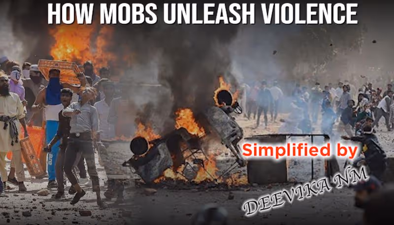 How mobs have unleashed violence several times!