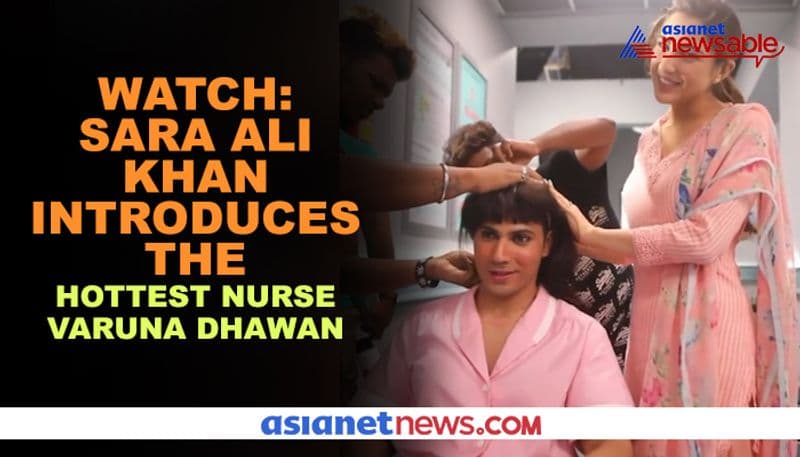 Here's what Sara Ali Khan shared from the sets of Coolie No. 1 as BTS video: Check out