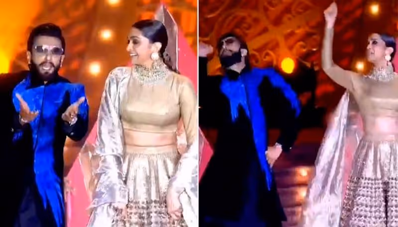Pregnant Deepika Padukone dances with Ranveer Singh at Anant Ambani, Radhika Merchant pre-wedding bash [WATCH]
