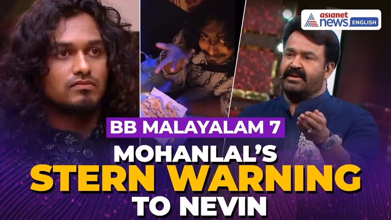 Bigg Boss Malayalam 7: Mohanlal Warns Nevin — ‘Not All Acts Are Entertaining’