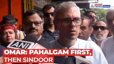 Omar Abdullah: First Discuss Pahalgam Failure Before Operation Sindoor