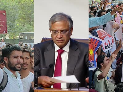 Gyanesh Kumar protest