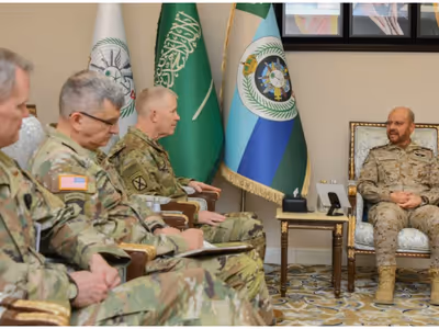 Saudi and US Military