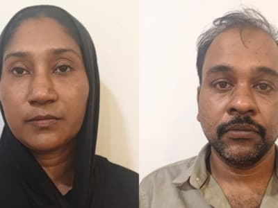 couple arrested for duping man of rs 87 lakh with fake jewellery business promise
