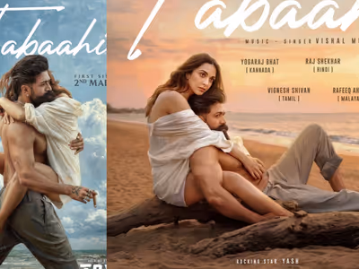 Yash toxic tabaahi Song poster