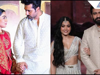 Rashmika Mandanna and Vicky Kaushal