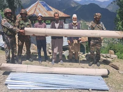 Indian Army Repair Mosque