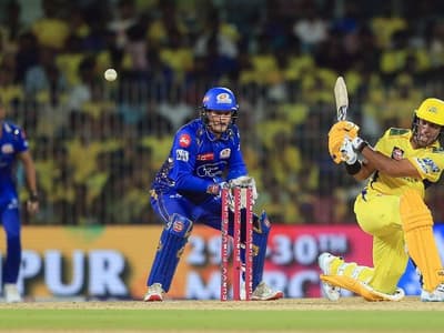 CSK beat MI BY 4 WICKETS
