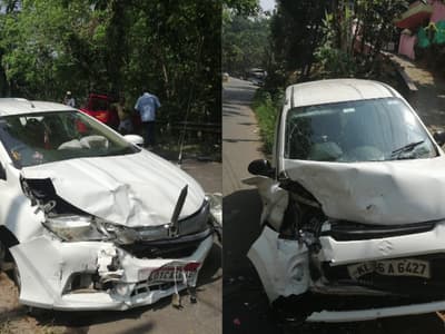 Minister escort vehicle crash