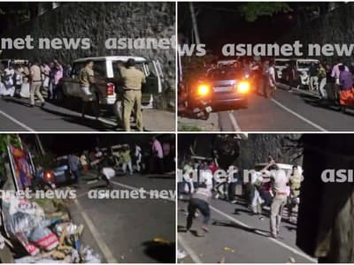 police bjp cpm clash
