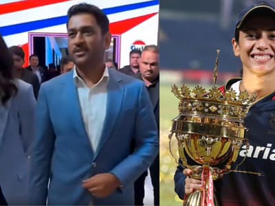 MS Dhoni Dhoni message to Smriti Mandhana