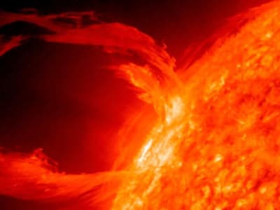 Solar explosion