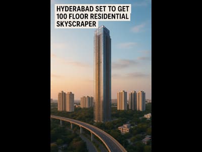 Hyderabad set to get 100 floor residential skyscraper soon