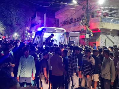 Jaipur massive road accident