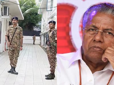 Pinarayi Vijayan ed raid