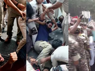 delhi protest