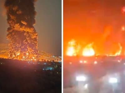 IDF Bombs Oil Depots In Tehran