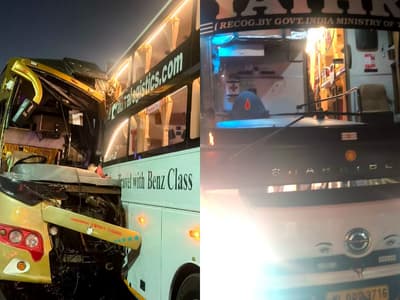 Sleeper Bus accident Bengaluru