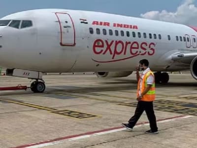  jaipur airport an air india flight