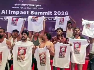 AI Summit Congress protest Youth Congress President Udai Bhanu Chib Gets Bail After Dramatic Midnight Hearing