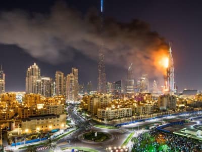 iran drone attack dubai us army building australian base al minhad uae middle east conflict