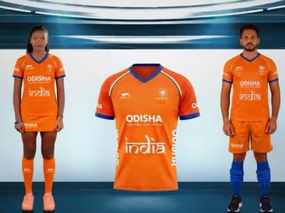 Indian Hockey Team Saffron Jersey