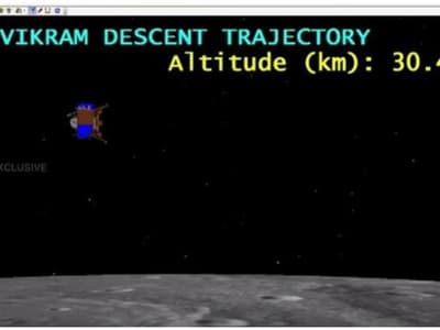 ചന്ദ്രയാൻ 2 ലാൻഡിംഗ് അവസാനഘട്ടത്തിൽ: 'വിക്രമി'ൽ നിന്നുള്ള സിഗ്നലുകൾ കാത്ത് രാജ്യം - Live Updates