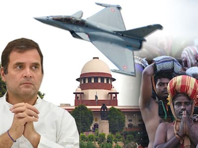 Supreme Court verdict LIVE updates on Sabarimala, Rafale and Rahul Gandhi