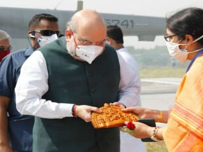 Amit Shah Live- বাঁকুড়ায় পা দিয়েই মমতাকে চ্যালেঞ্জ, কর্মসংস্থানে সওয়াল অমিতের