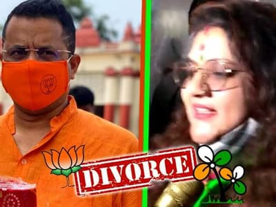 Election Live Update- তৃণমূলে বিজেপি সাংসদের স্ত্রী সুজাতা, স্ত্রীকে সরাসরি ডিভোর্স নোটিস সৌমিত্র খাঁয়ের