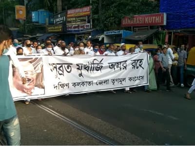 Subrata Mukherjee Live- কেওড়াতলা মহাশ্মশানে গান স্যালুটে চিরবিদায় সুব্রত মুখোপাধ্যায়কে