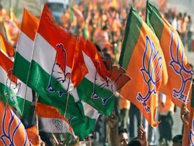 MP Nikay Chunav2022:  BJP को 9 सीटें, कांग्रेस 5 में जीती, 2 पर अन्य की जीत 